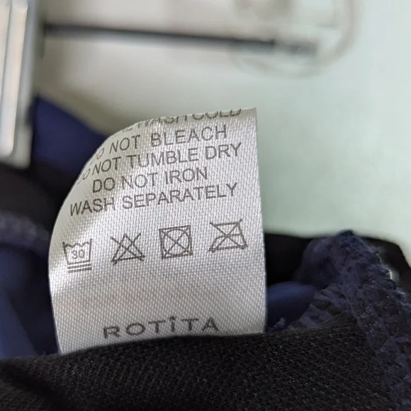 ROTITA Surplice Navy American Flag Print Tankini Set M 4th of July Patriotic - Picture 14 of 15